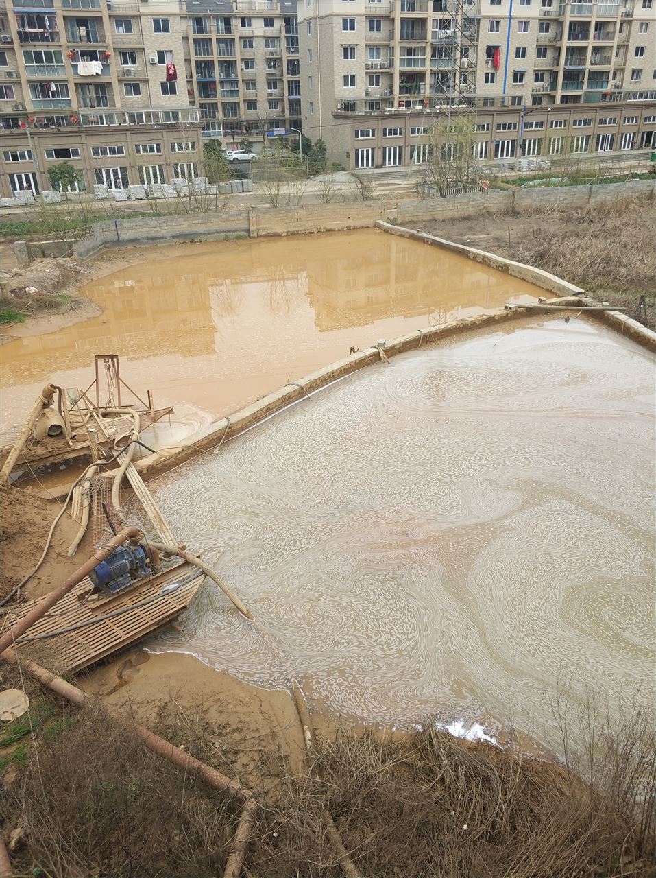 新余沉淀池淤泥清理-厂区废水池淤泥清淤